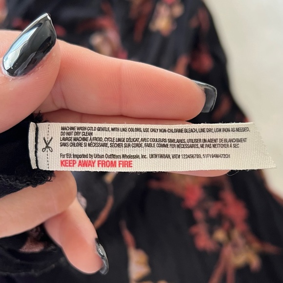 Free People Star Chasing Slip Maxi Dress in Raven Combo - Picture 7 of 10